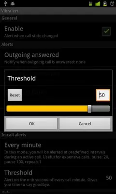 Vibralert Demo android App screenshot 0